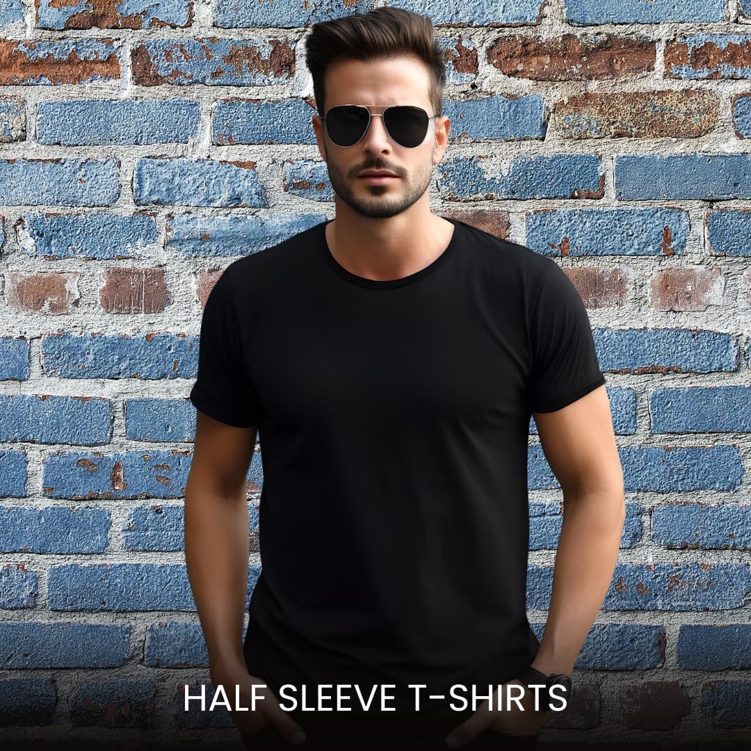 Men's Half Sleeve T-Shirts